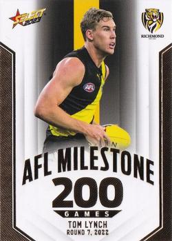 2023 Select AFL Footy Stars - AFL Milestones Games #MG65 Tom Lynch Front